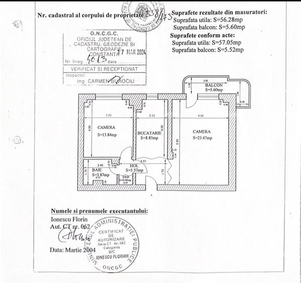 Apartament 2 csmere decomandat zona Centru - 1