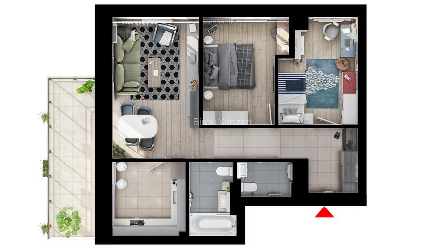 Apartament 3 camere | HILS Republica Apartament 3 camere | HILS Republica