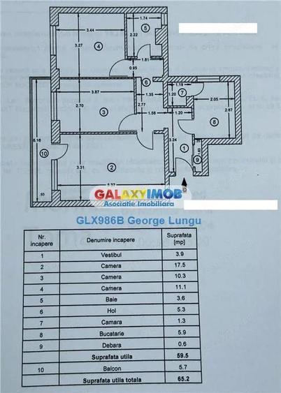 Apartament 3 camere decomandat Bld Timisoara Frigocom - 7