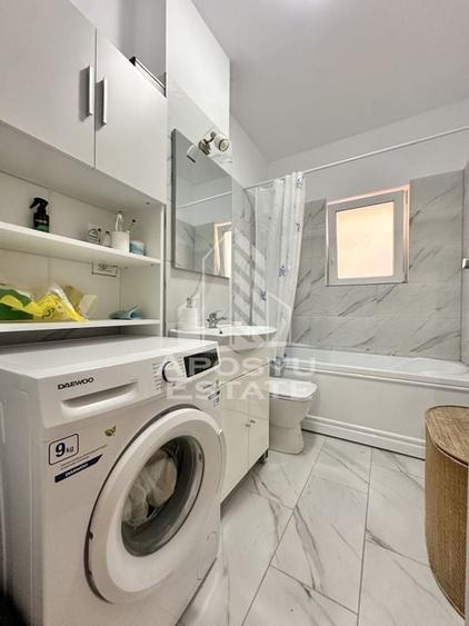 Apartament cu o camera mobilat, la etaj intermediar in Giroc la asfalt - 8