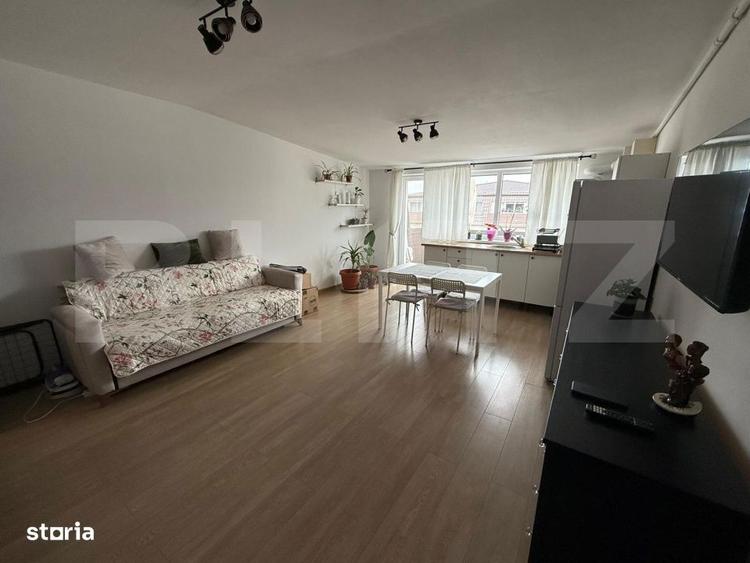 Apartament 2 camere, 46 m, mobilat, utilat, incalzire pardoseala, Sanp - 1
