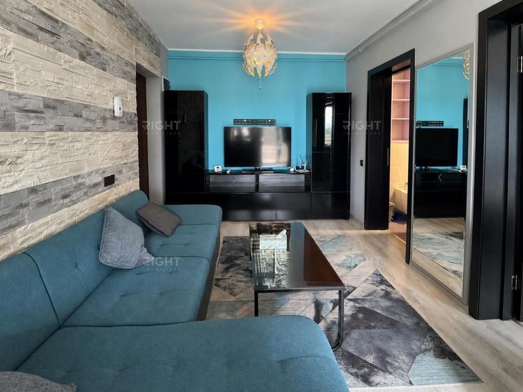 Apartament cu 2 camere, mobilat în Sânpetru