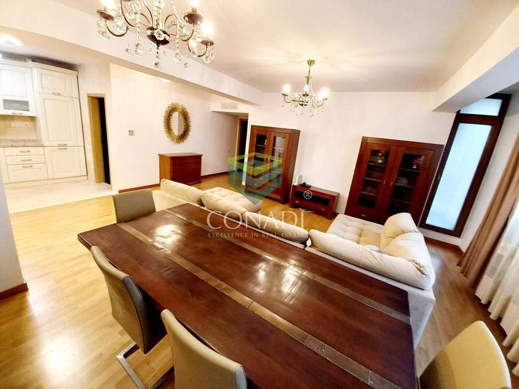 Apartament cu 3 camere decomandat, mobilat în Kiseleff