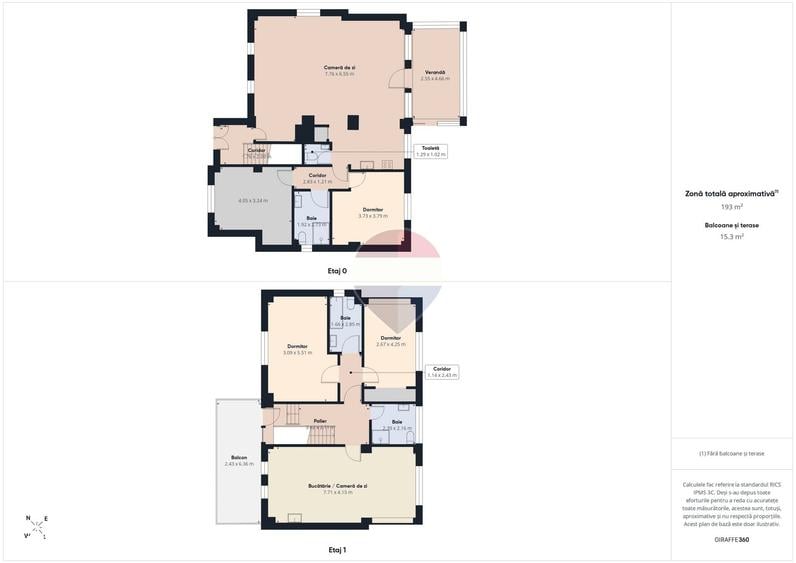 Casă cu 6 camere cu Teren 567 Mp în Gruiu