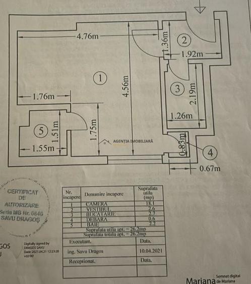 Garsonieră complet renovată 2026 | Etaj 1 | Gara de Nord I Comision 0 - 9