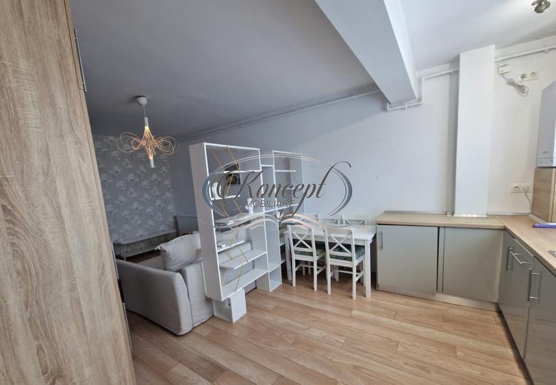 Apartament cu 2 camere semidecomandat, mobilat în Bună Ziua
