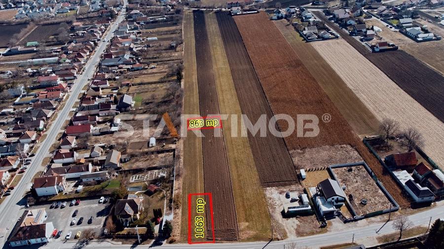 Teren Construcții intravilan de 1063 mp, în Central