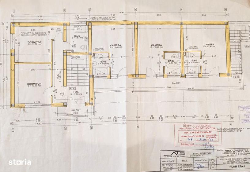 Investitie Lazu | Cladire 10 Camere Constructie la Rosu cu Acoperi - 3