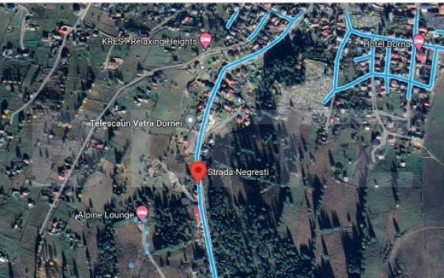 Teren intravilan, 2243 mp, zona Vatra Dornei - 2