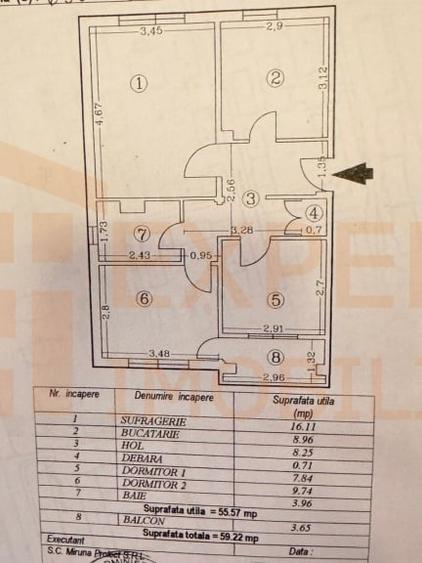 Apartament 3 camere de vânzare | Poarta 6 | Constanța | Mobilat/Nemobilat - 20