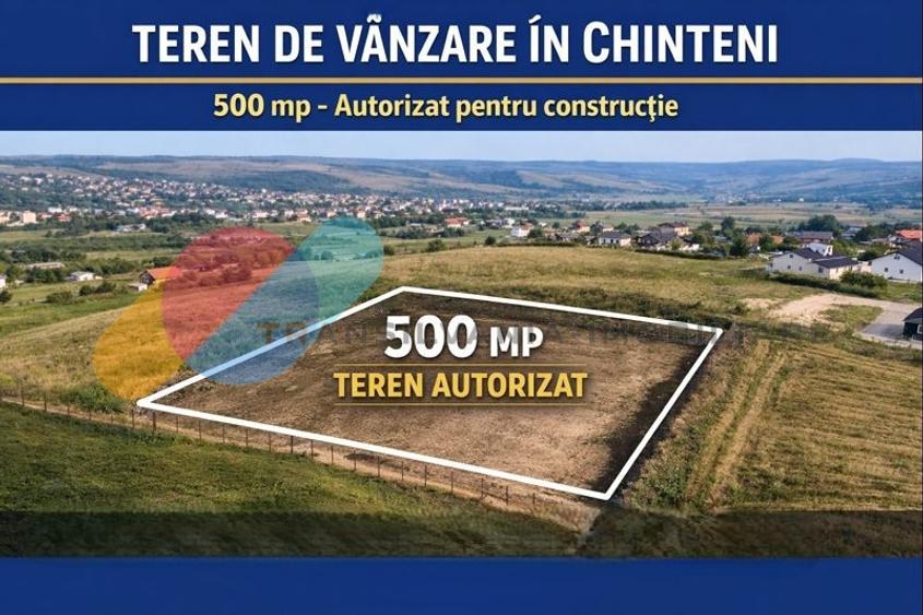 Teren autorizat 500mp Chinteni - 1
