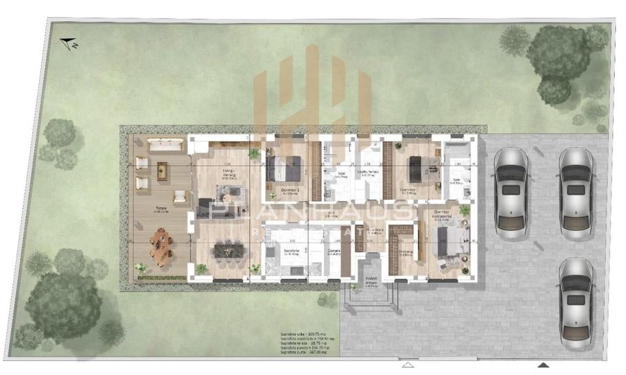 Case individuale Satu Nou de Sus , la rosu / semifinisate , 500 - 700 mp teren - 25