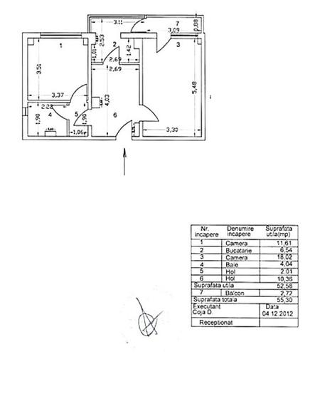 🏡 Apartament spațios 2 camere, decomandat, Mazepa, etaj 7, bloc cu lift - 6