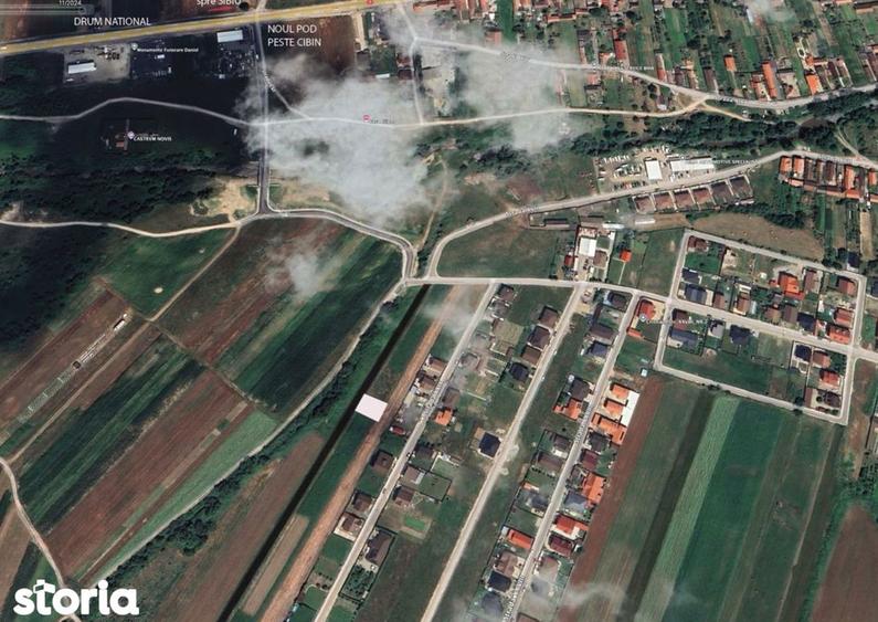 Teren de vanzare 500 mp, intravilan, Cristian, Sibiu, zona de case - 4