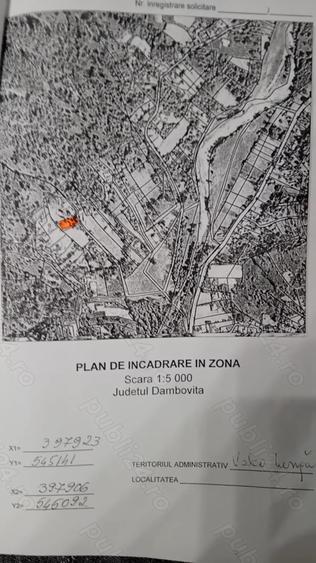 Vand teren superb 1028m2, in com. Valea Lunga jud Dambovi?a - 6