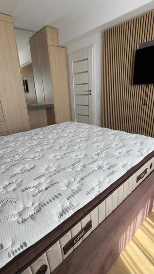Inchiriez apartament 2 camere complet utilat, suprafata utila 52mp + balcon 7mp + loc de parcare - 6