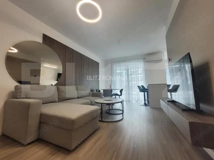 Apartament de lux in Elite, 2 camere, 59mp, parcare, terasa, Iris