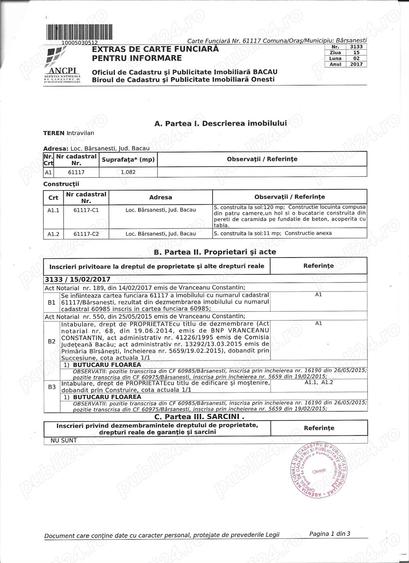 Vand casa 120 mp cu teren 3384 mp Barsanesti - 6