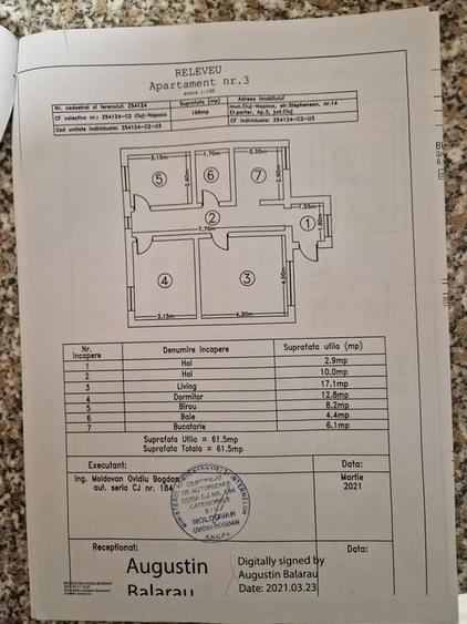 Apartament 3 camere decomandate, finisat mobilat, 1 707 euro/mp, Iris - 13