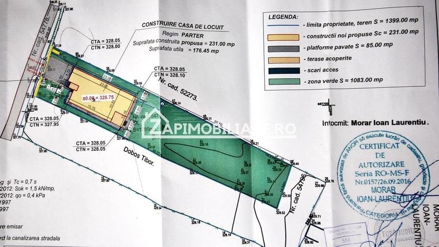 Casa 5 camere pe 1 nivel cu garaj si gard 176mp,1400mp teren - 9