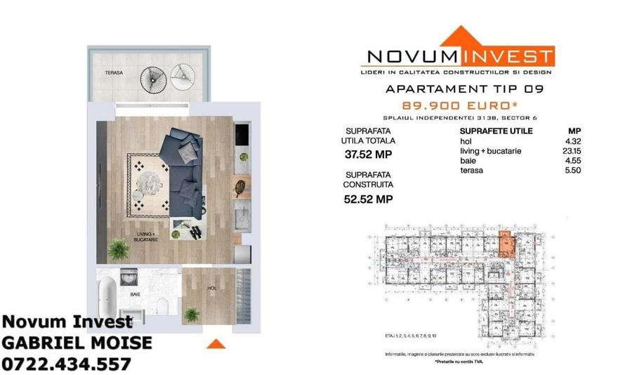 Garsoniera de 38 mp la Politehnica - locație excelentă și finisaje premium - 5