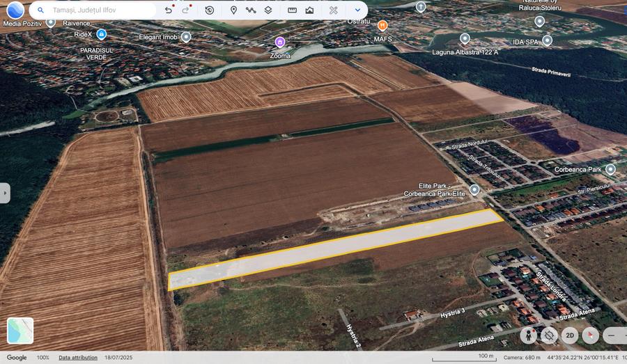 Teren pentru dezvoltare cartier vile – Corbeanca - 2