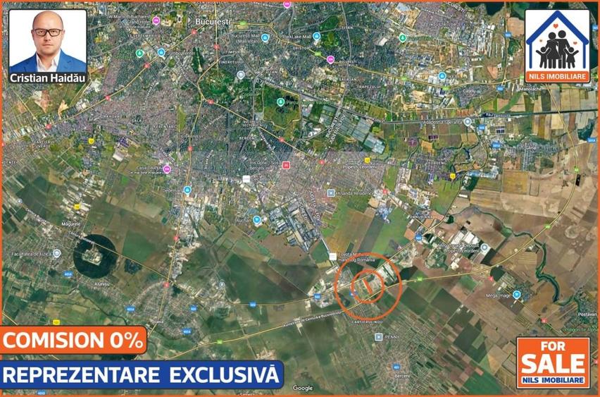 Teren 20k mp intravilan situat intre centura si A0 - Berceni IF - 7