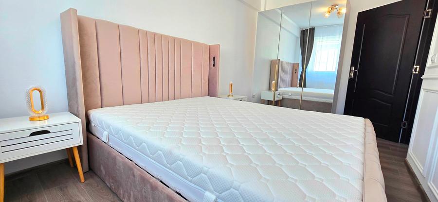 PRIMA INCHIRIERE! Apartament 2 camere decomandat, utilat NOU, tv SAMSUNG QLED - 19