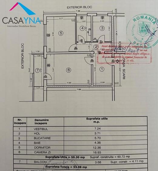 Strada Mioritei - Apartament 2 camere decomandate! - 8