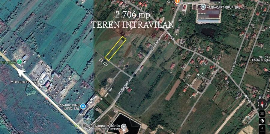 NOU - TEREN DE VANZARE - Cicarlau - 9
