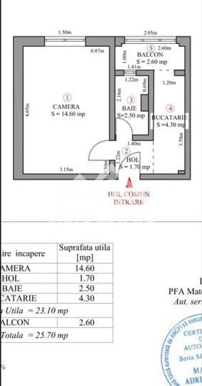 Garsonieră modernă, de vanzare–ideală pentru locuit sau investie - 4