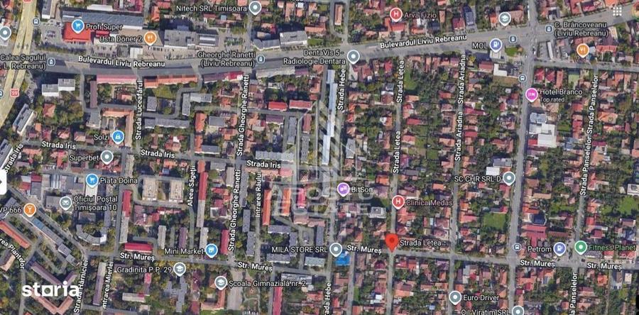 Teren cu casa fara valoare, 371mp, Girocului, Timisoara. - 1