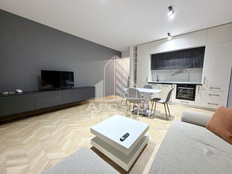 Apartament cu 2 camere mobilat si gradina de 30 mp in Giroc la asfalt. - 1