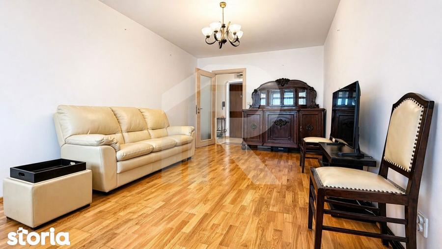 Apartament cu 3 camere, mobilat în Tei