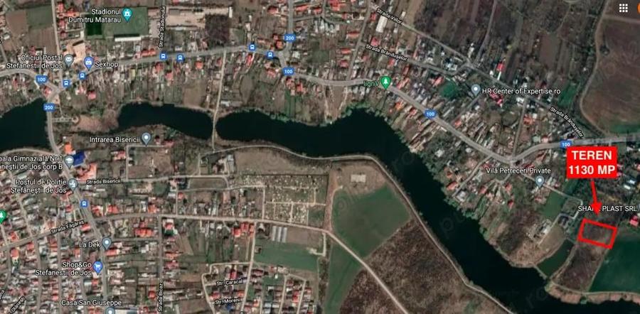 Teren în Ștefăneștii de Jos