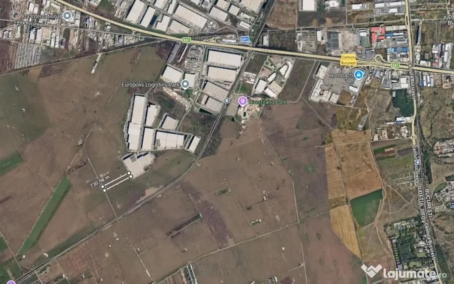 Teren Industrial 13.850 mp Chiajna A1 - Dublu Acces - 5