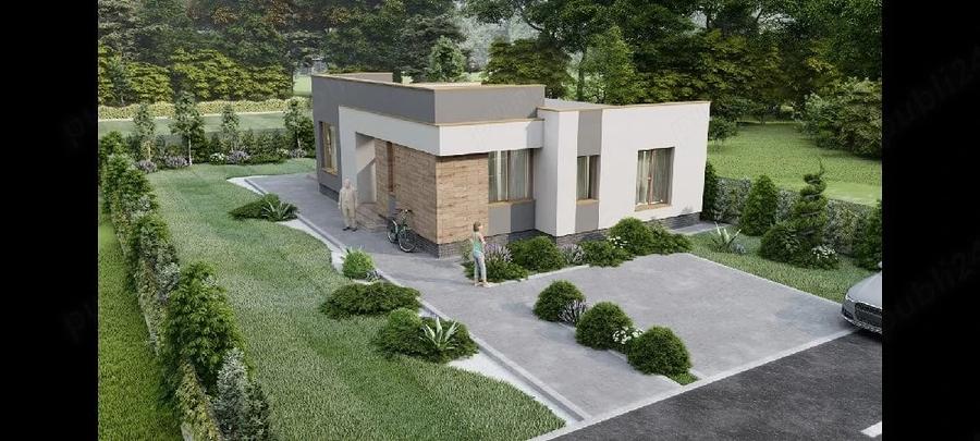 Casă cu 4 camere cu Teren 450 Mp în Exterior Vest