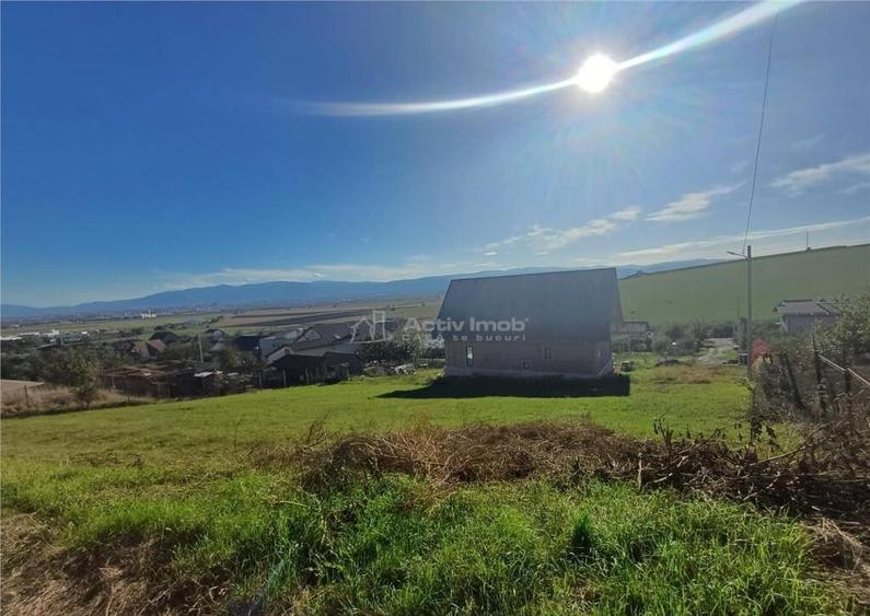 Teren intravilan cu proiect de casa autorizat in Sura Mare - 1