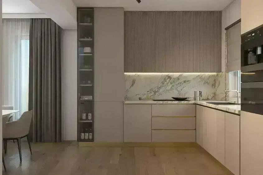 2 camere - 70 mp - Etaj 1 - Bloc cu gradina interioara - Caramida - 7