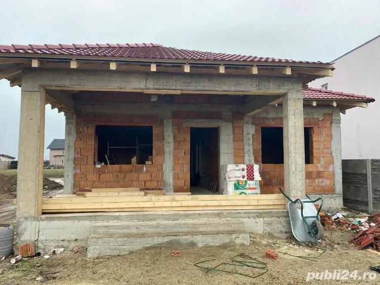 Casa individuala, la rosu, de vanzare cu 4 camere si teren de 580 mp, localitatea Remetea Mare - 5