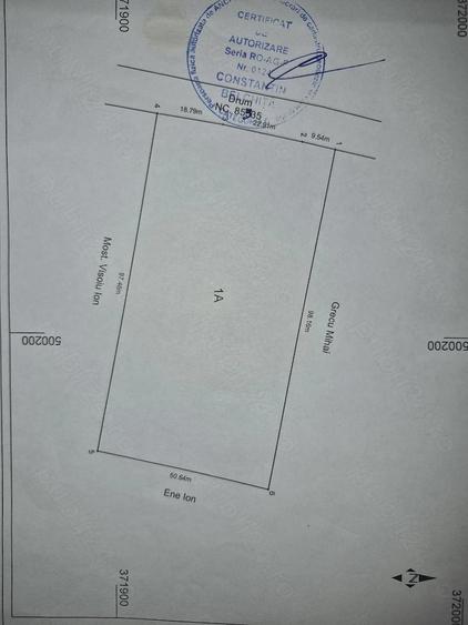 Proprietar Vand teren 5.000 mp, panorama deosebita, zona Caline?ti - Vrane?ti, la 12 km de Pitesti - 1