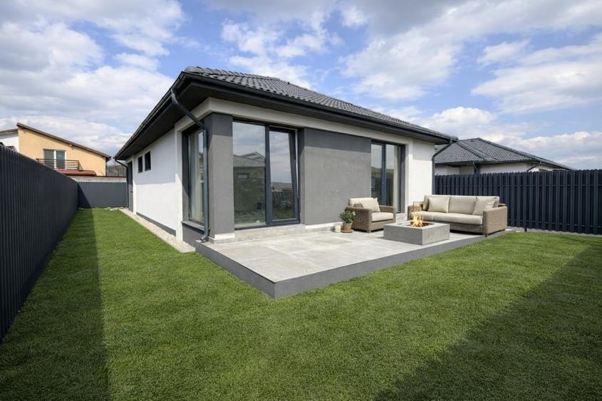 Casa dispusa pe parter, constructie noua - 2