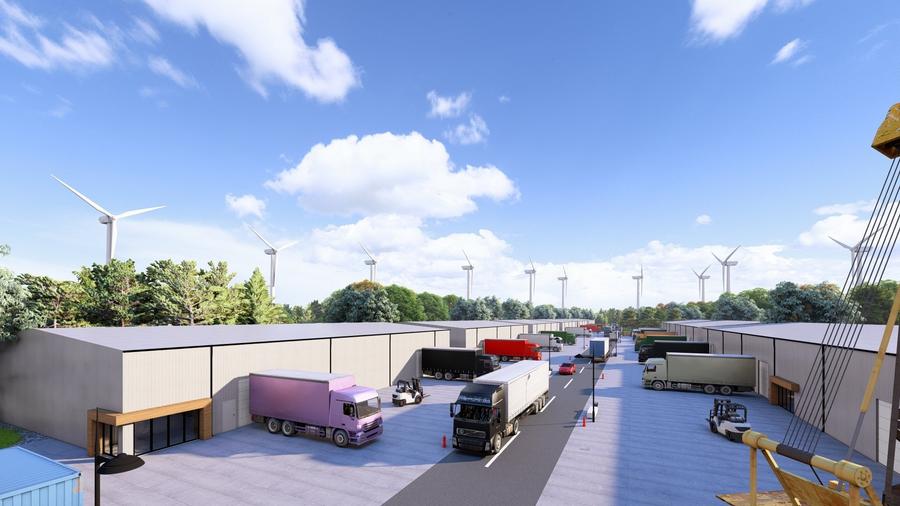 OPORTUNITATE DE INVESTITIE - teren in zona de hale, aproape de A3 - 15