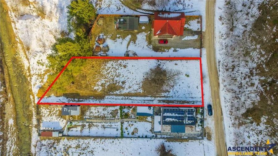 Film! Teren intravilan pe 1.300mp, arie apreciabila de case, Bunloc, Brasov - 10