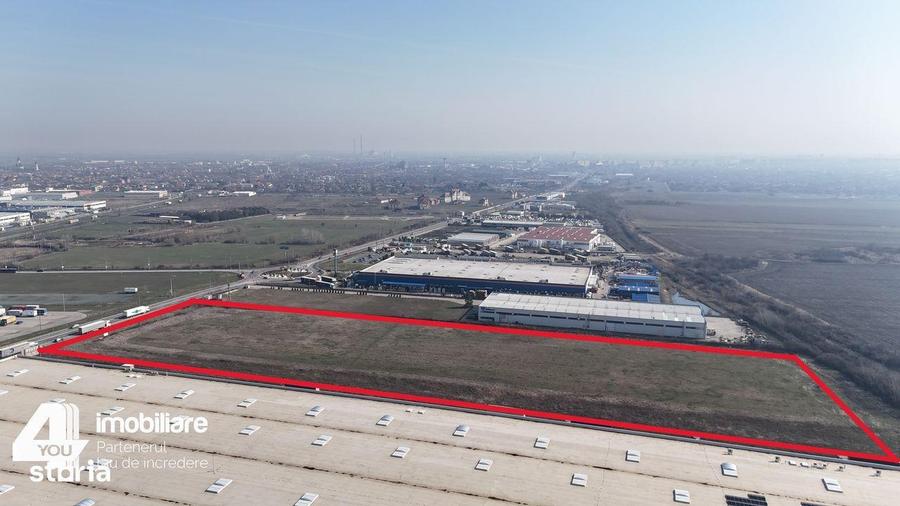 Teren intravilan 35.000 mp Zona strategica Expo Arad - 2