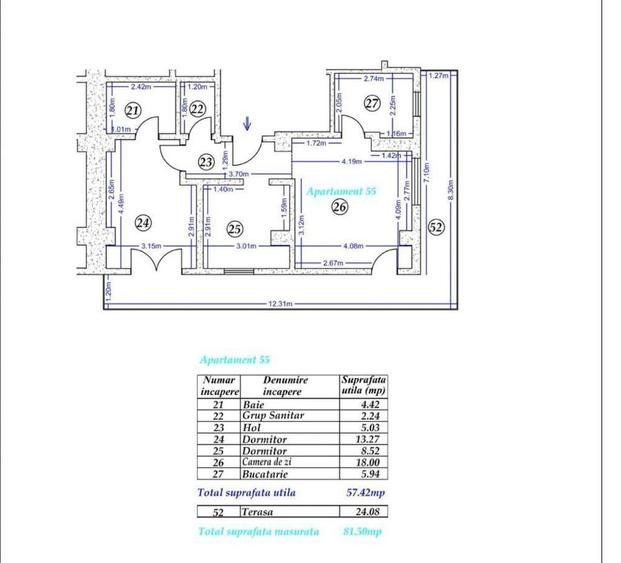 Vanzare Apartament 3 Camere la 1 Minut de Mall Vitan - 2