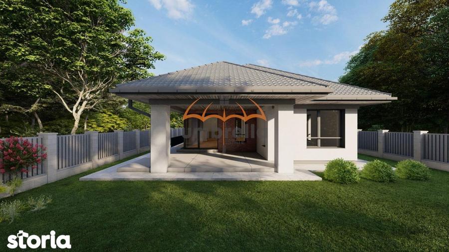 teren intravilan cu Autorizatie de constructie 1.400m2 in Livada-Iclod - 4