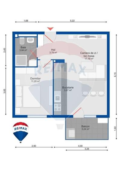 Apartament cu 2 camere de vânzare în zona Lotus - Grandhill Residence - 2