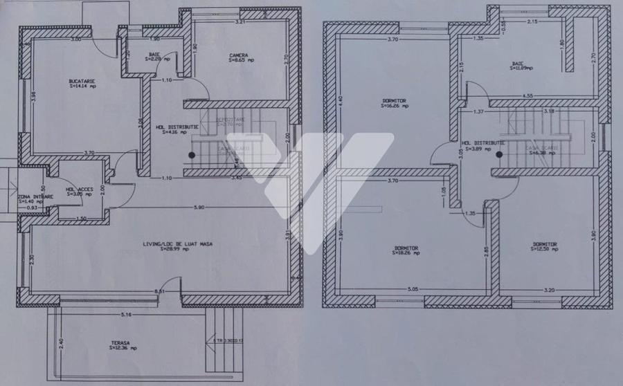 Casa single la cheie 5 camere si teren 472 mp in cartier Bavaria Sibiu - 10