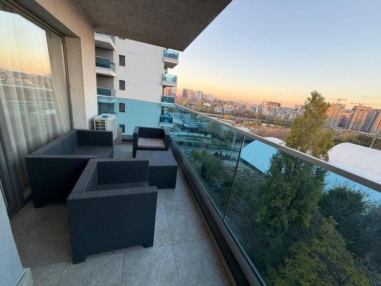 FLOREASCA RESIDENCE! Apartament modern cu TERASA de 10mp! mobilat , garaj - 1